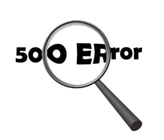 c'est quoi erreur 500.
